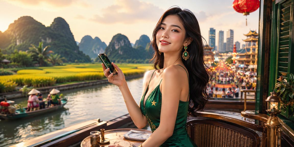 Người dùng Ninh Bình truy cập cá cược thể thao trên điện thoại tại quán cà phê